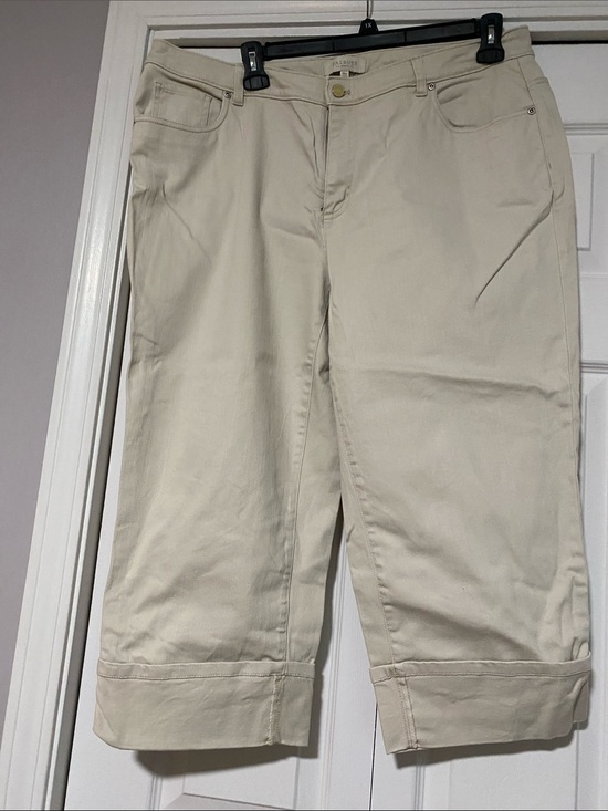 Talbots Pants - Talbots Women's Beige/Tan High-Rise Pants